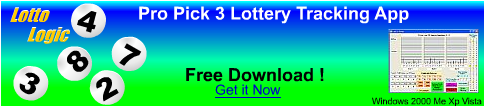 Pick 3 Lottery Tracking App Download
